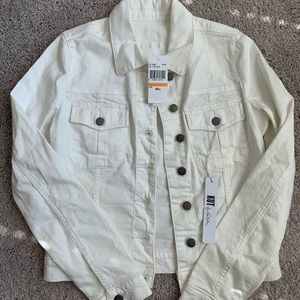 White Denim Jacket